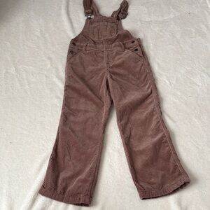 Brown Corduroy Overalls